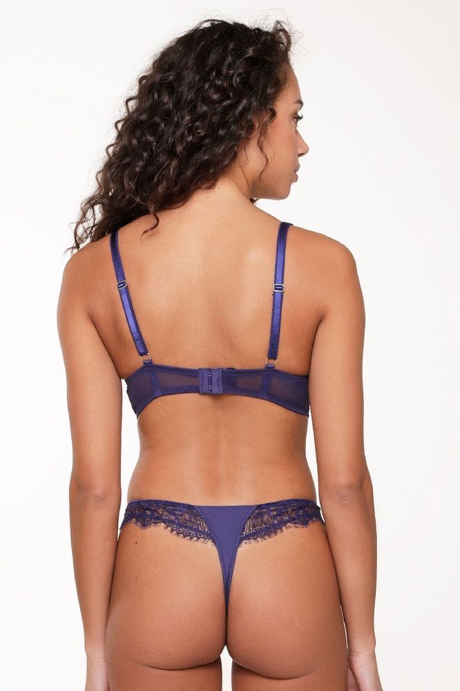 Труси-стрінги жіночі LingaDore 6203T, blue ribbon (блакитний), M