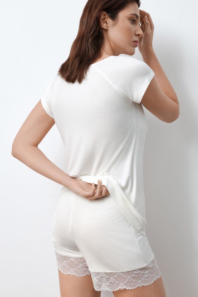Піжама жіноча Effetto 02108P, ivory (айворі), 3XL