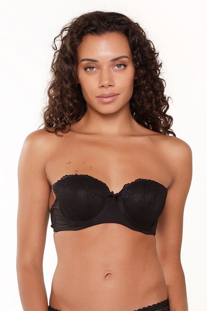 Бюстгальтер-балконет LingaDore 1400-2B, Black (чорний), 70, B