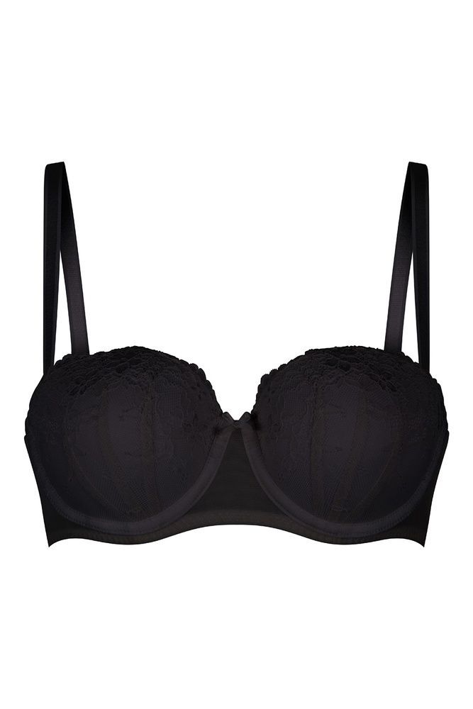 Бюстгальтер-балконет LingaDore 1400-2B, Black (чорний), 70, B