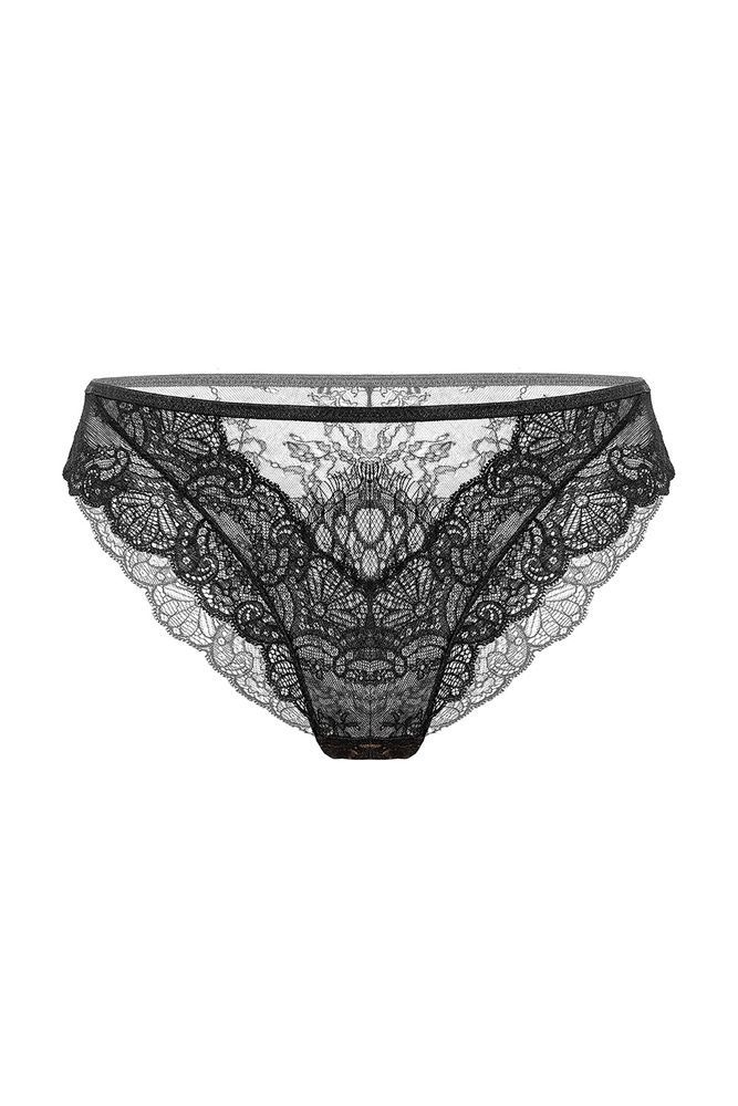 Трусы мини-бикини женские Gracija-Rim Yvonne 94100, чорний, XS