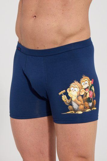 Труси-боксери чоловічі Cornette 280-260 Tattoo B26, navy (синій)