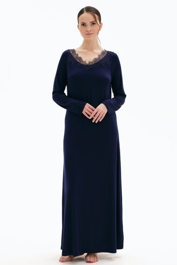 Нічна сорочка жіноча Effetto 03307, Blue (синій), XS
