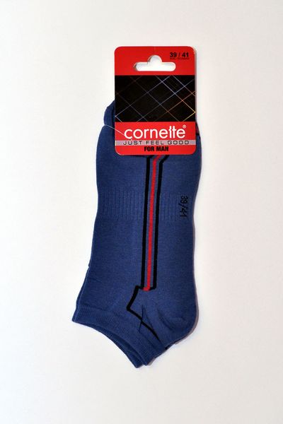 Чоловічі шкарпетки Cornette Stopki короткі, синій, 39-41