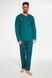 Піжама чоловіча Cornette 217 George 122-217 B25, green/navy blue (зелено-темно-синій), XXL