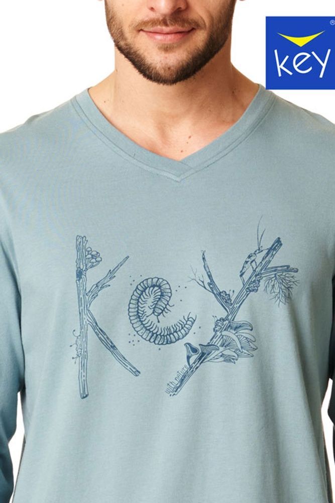 Пижама мужская Key MNS 861 B23, принт, M