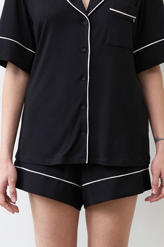 Жіночі шорти Effetto 02115/2P, Black (чорний), 3XL