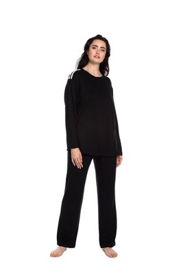 Костюм жіночий Effetto 03208 Fleece, Black (чорний), S