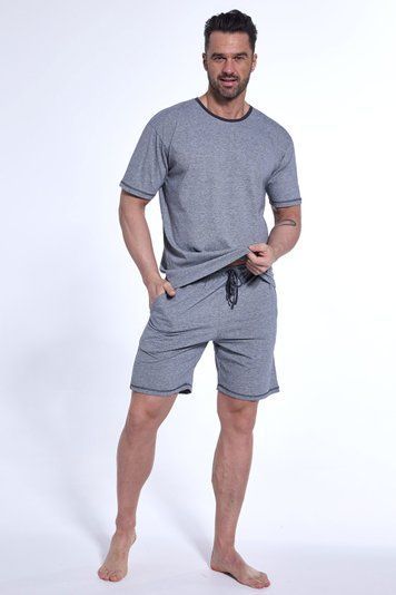 Піжама чоловіча Cornette 178 Tom 925-178 A25, grey melange (меланжевий), L