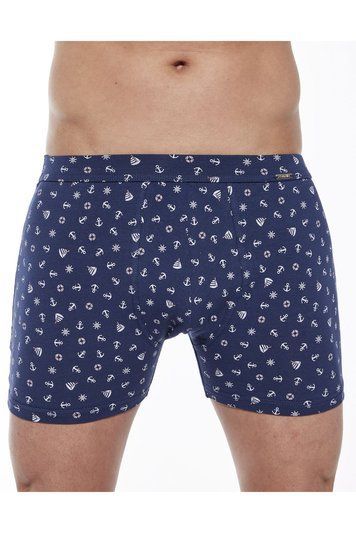 Труси-боксери чоловічі Cornette 112 904-112 Prime A24, navy blue (т.синій), L