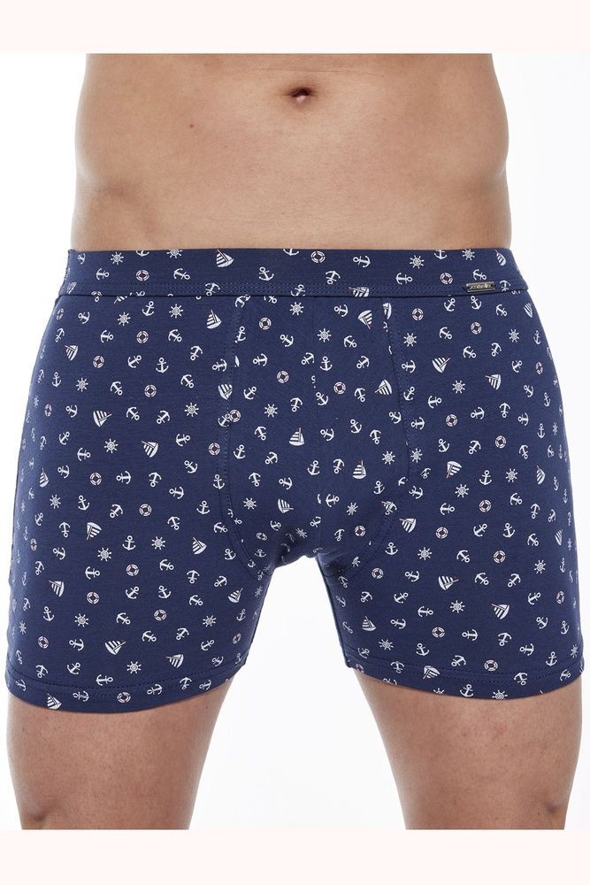 Труси-боксери чоловічі Cornette 112 904-112 Prime A24, navy blue (т.синій), L