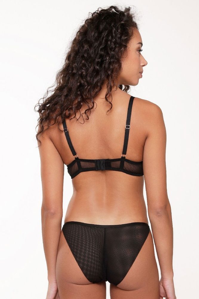 Трусы-танга женские LingaDore 6206B-2, чорний*, L