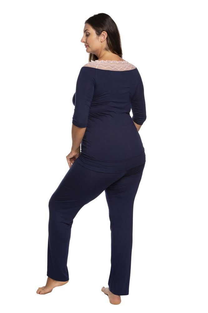Пижама женская Effetto 0259XL, т.синий, XXL
