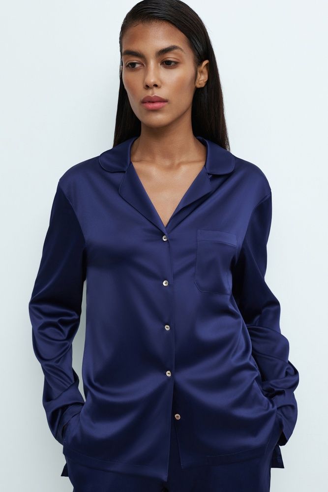 Піжама жіноча Effetto S03401P, navy (синій), 3XL