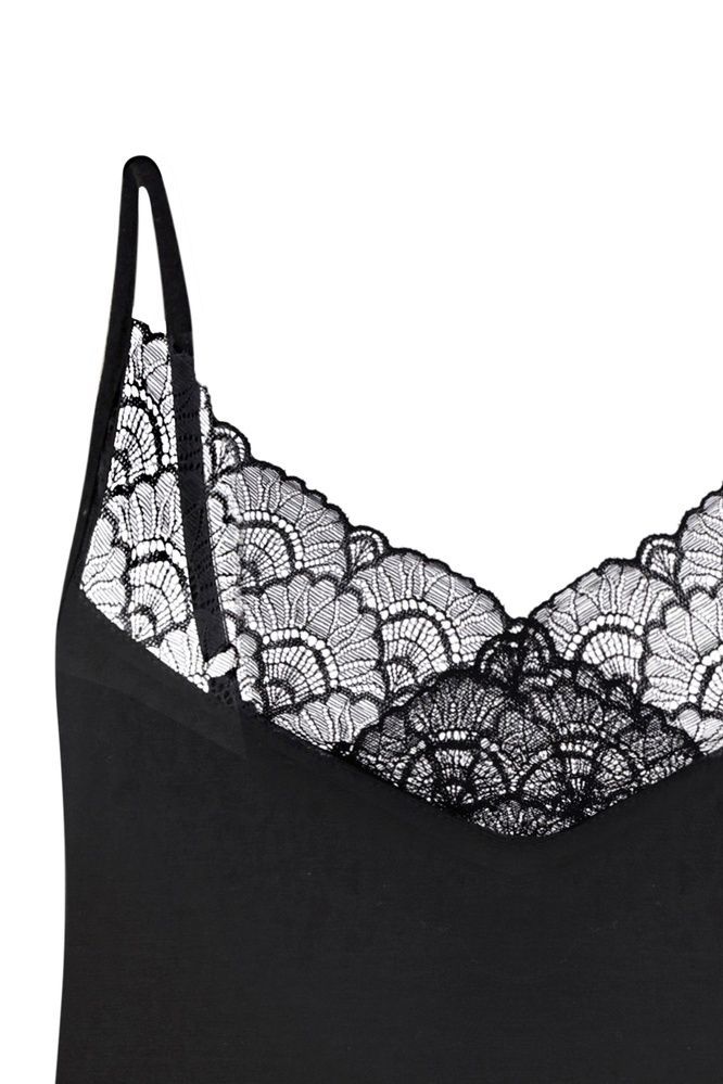Нічна сорочка жіноча Effetto 02104P, Black (чорний), 4XL