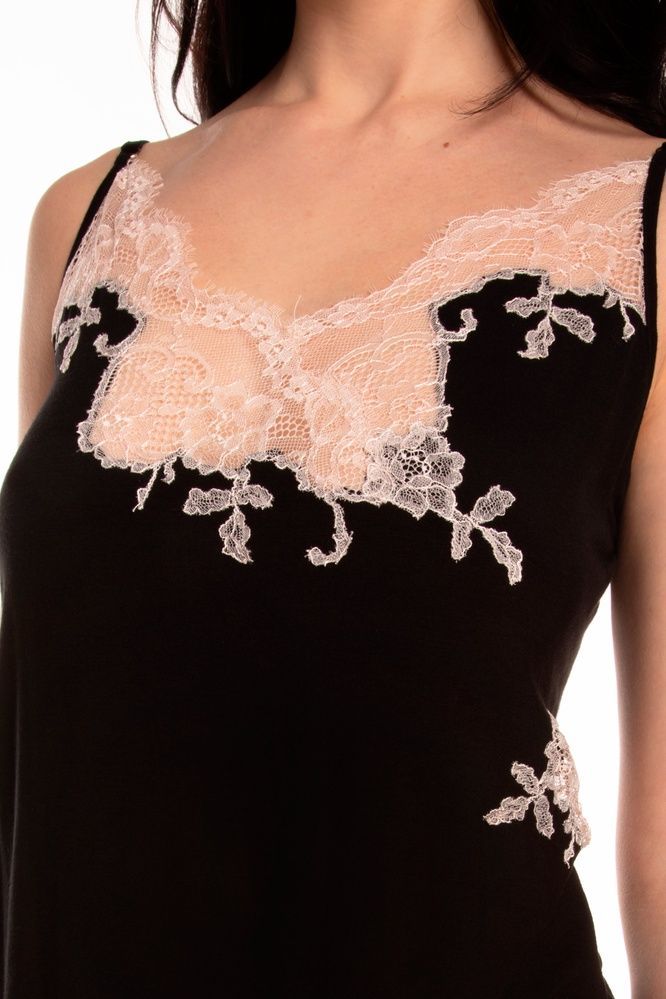 Пижама женская Effetto 03163PO, чорний*, 3XL