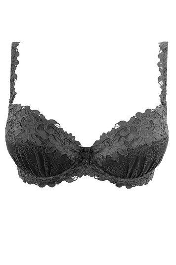 Бюстгальтер зі з'ємними вкладишами пуш-ап V.I.P.A. Daniella 1720, black (чорний), 70, D