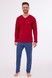 Піжама чоловіча Cornette 262 Gordon 122-262 B25 3-5XL, dark red/jeans (т.червоний/синій), 3XL