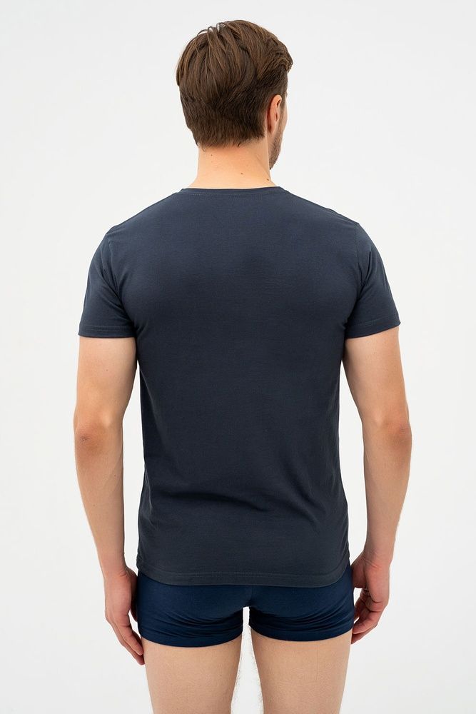 Футболка мужская Cornette 202 NEW 4-5XL, графитовый, 5XL
