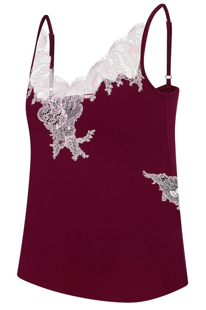 Піжама жіноча Effetto 03163/1IM, cherry lacquer (бордо), 5XL