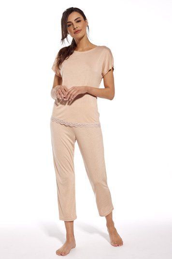 Піжама жіноча Cornette 292 Cynthia 624-292 A24 3-5XL, beige (бежевий), 3XL