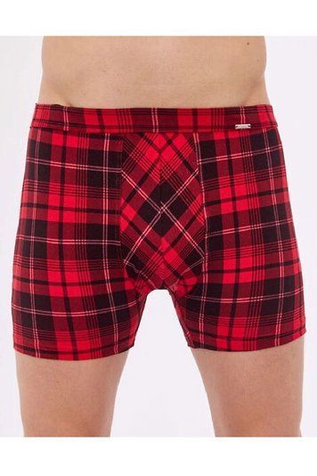 Труси-боксери чоловічі Cornette 904-120 Prime B24, red/black (червоно-чорний), L