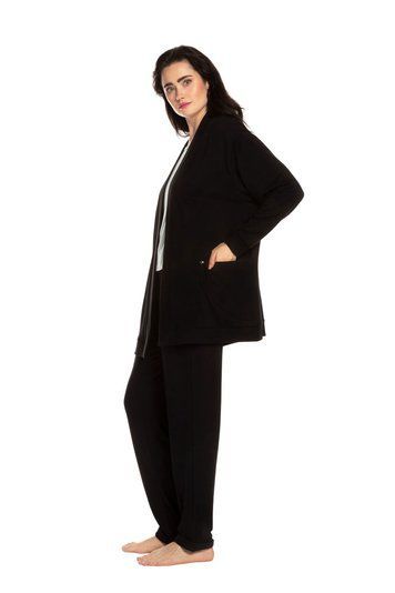 Костюм женский Effetto 03210 Fleece, чорний*, S