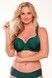 Бюстгальтер з формованою чашкою LingaDore 1400-1A col, Garden Green (темно-зелений), 70, D