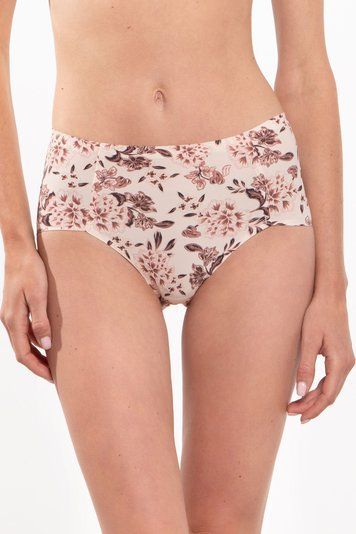 Труси-міді жіночі Lama POL5028MD-N, beige/brown (бежево-коричневий), XL