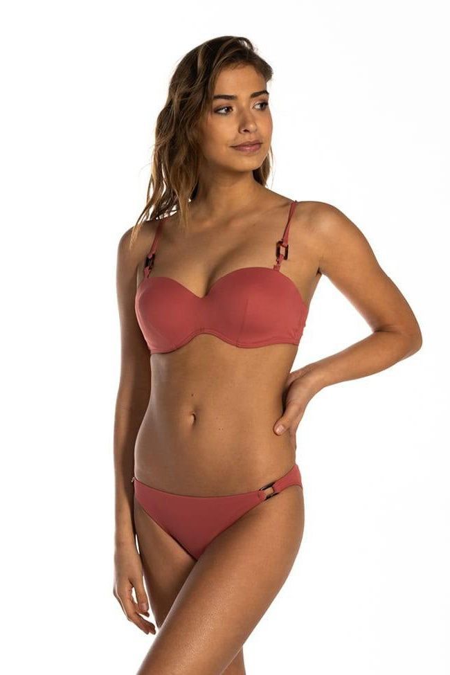 Трусы женские для купальника BeachLife 070208-274, бордовый, XS