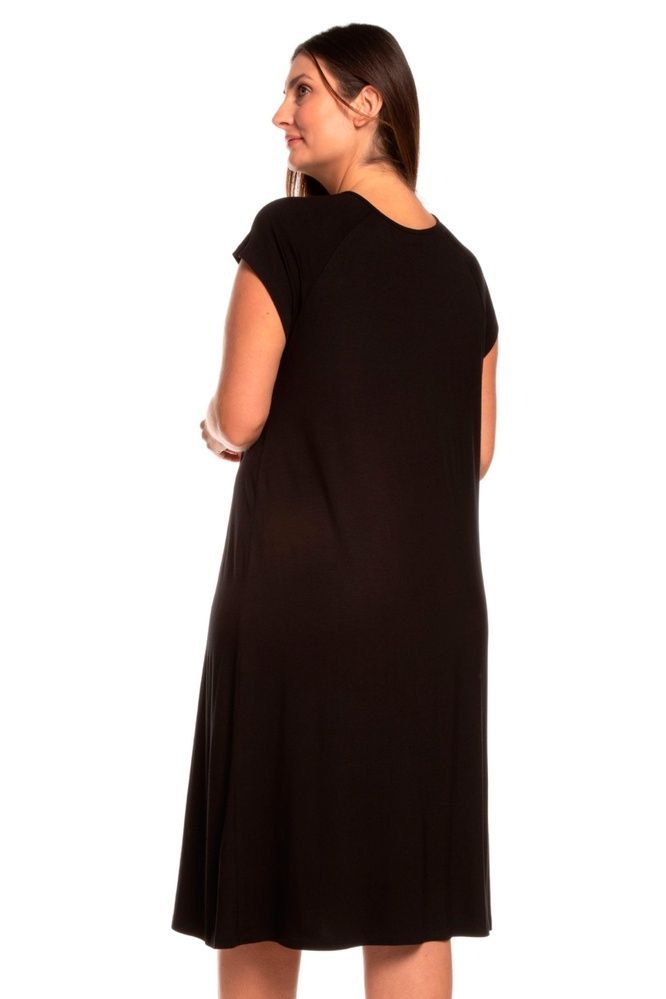 Нічна сорочка жіноча Effetto 03109, Black (чорний), S