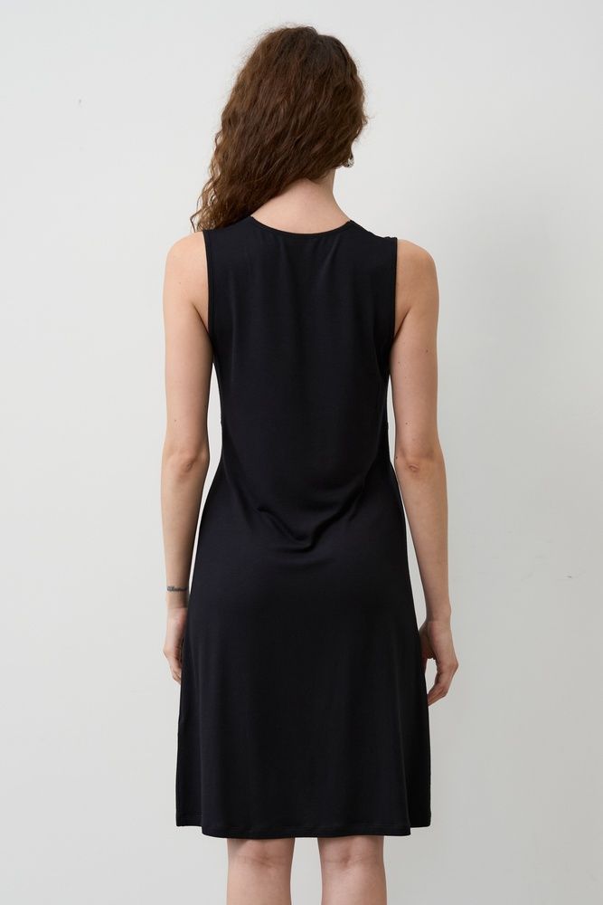 Нічна сорочка жіноча Effetto 02112P, Black (чорний), 3XL