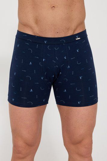 Труси-боксери чоловічі Cornette 904-137 Prime A26, navy blue (т.синій)