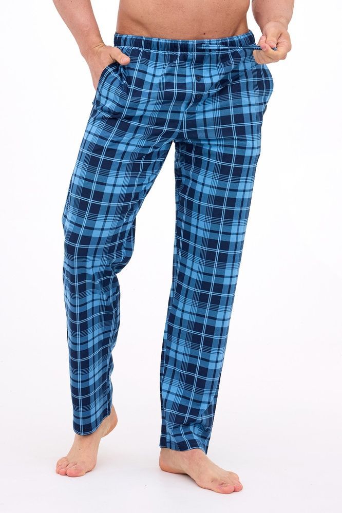 Штани піжамні чоловічі Cornette 62 691-62 B25, blue/navy blue (блакитно-синій), L