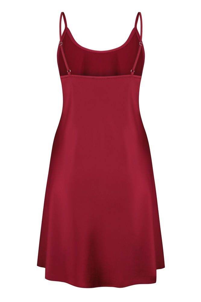 Нічна сорочка жіноча Effetto S03198P, burgundy (бордовий), 3XL