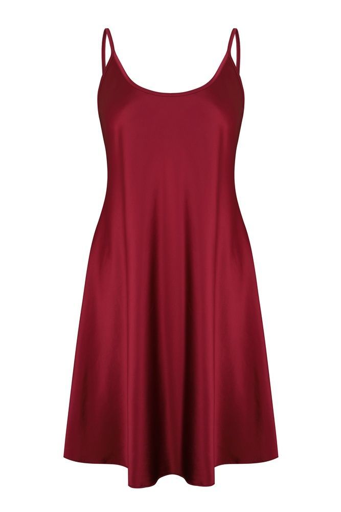 Нічна сорочка жіноча Effetto S03198P, burgundy (бордовий), 3XL